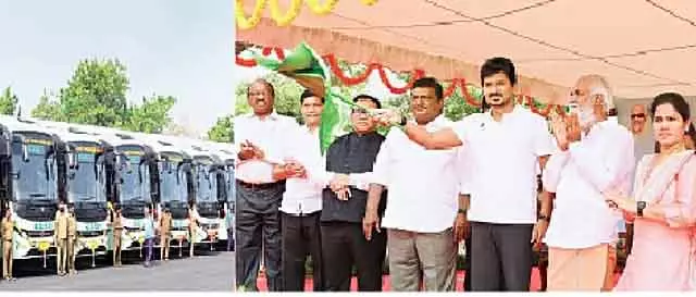 स्टेट-ऑफ-द-आर्ट एक्सप्रेस बस सर्विस: Deputy CM ने किया उद्घाटन स्टेट-ऑफ-द-आर्ट एक्सप्रेस बस सर्विस: Deputy CM ने किया उद्घाटन