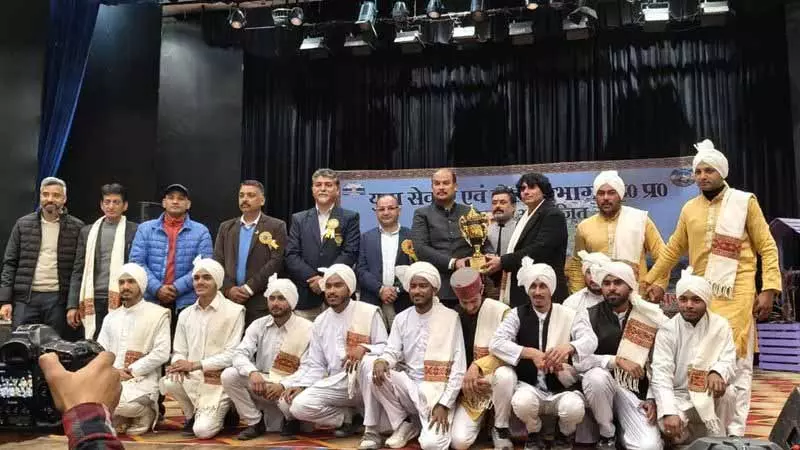 यूथ फेस्ट में फोक ग्रुप सिंगिंग में Kangra College टॉप पर यूथ फेस्ट में फोक ग्रुप सिंगिंग में Kangra College टॉप पर