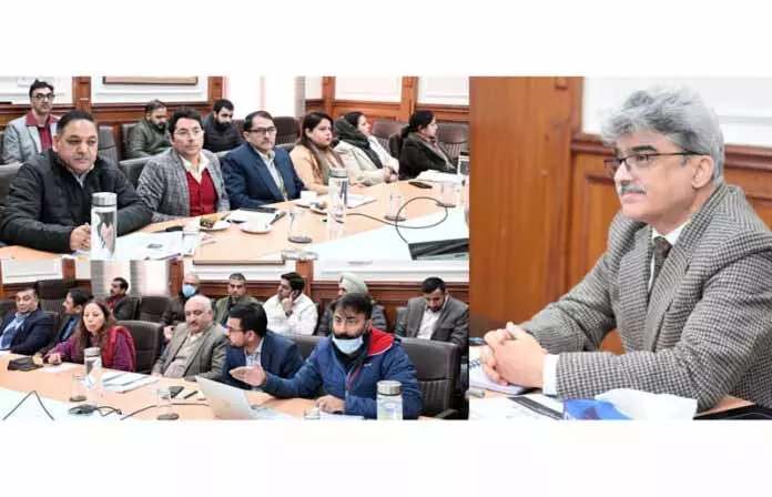 J&K में स्किलिंग इकोसिस्टम को बदलने के लिए मुख्य सचिव ने योजना को अंतिम रूप दिया J&K में स्किलिंग इकोसिस्टम को बदलने के लिए मुख्य सचिव ने योजना को अंतिम रूप दिया