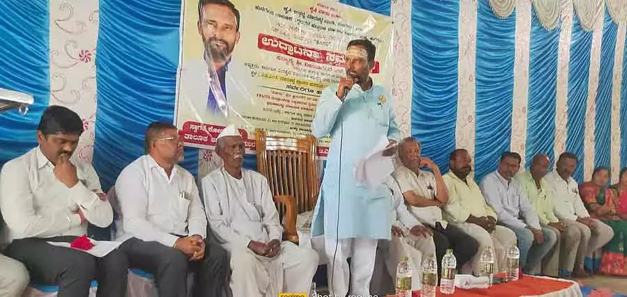 राज्य के किसानों के प्रति केंद्र का सौतेला रवैया: Vijayanand Kashappa राज्य के किसानों के प्रति केंद्र का सौतेला रवैया: Vijayanand Kashappa