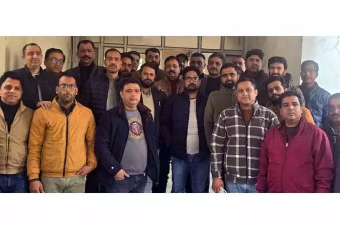 All J&K PDD इंजीनियरिंग ड्राफ्ट्समैन एसोसिएशन ने नई बॉडी चुनी All J&K PDD इंजीनियरिंग ड्राफ्ट्समैन एसोसिएशन ने नई बॉडी चुनी