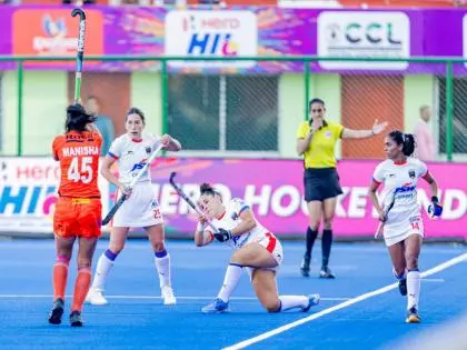 JSW सूरमा हॉकी क्लब ने महिला हॉकी इंडिया लीग में फाइनल जीत के साथ धमाका किया JSW सूरमा हॉकी क्लब ने महिला हॉकी इंडिया लीग में फाइनल जीत के साथ धमाका किया