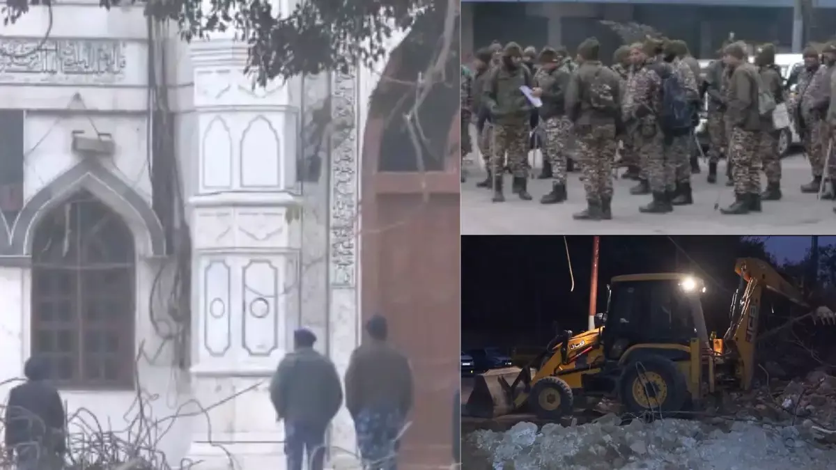 Turkman Gate: पुलिस ने 30 पत्थरबाजों की पहचान की, कार्रवाई जारी Turkman Gate: पुलिस ने 30 पत्थरबाजों की पहचान की, कार्रवाई जारी