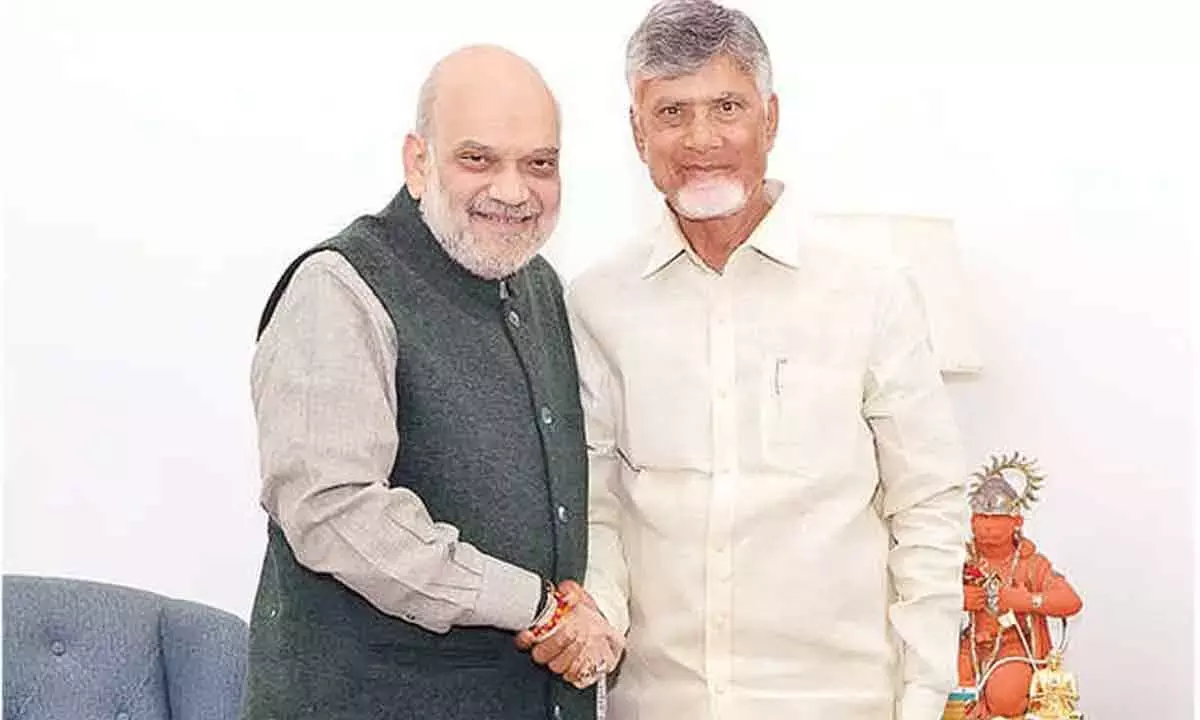 Andhra: सीएम नायडू ने अमरावती के लिए वैधानिक दर्जा मांगा