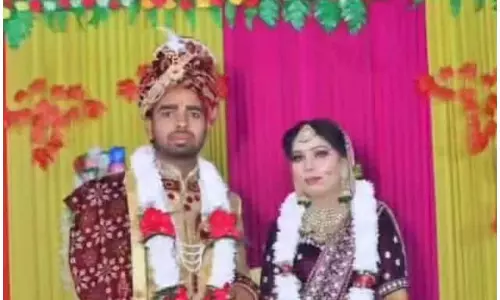 SP से अपनी पत्नी की शिकायत की...पुलिस विभाग में है तैनात, मचा हड़कंप