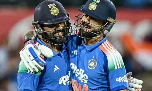 मैं रोहित शर्मा, विराट कोहली को 2027 ODI वर्ल्ड कप में खेलते देखना चाहूंगा: New Zealand captain मैं रोहित शर्मा, विराट कोहली को 2027 ODI वर्ल्ड कप में खेलते देखना चाहूंगा: New Zealand captain