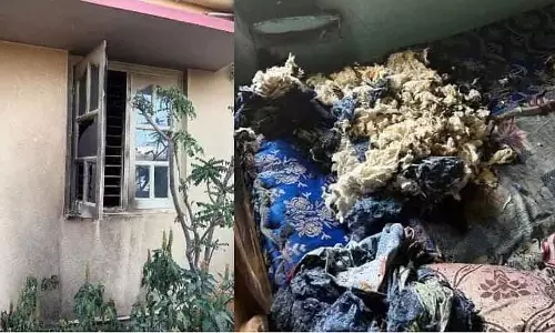 Hoskote : अपने भाई के घर में आग बुझाने गए तो वह जल गया Hoskote : अपने भाई के घर में आग बुझाने गए तो वह जल गया