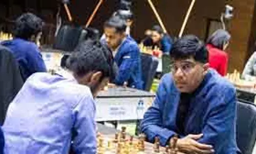 रैपिड के तीन राउंड के बाद आनंद और नीमन संयुक्त बढ़त पर रैपिड के तीन राउंड के बाद आनंद और नीमन संयुक्त बढ़त पर