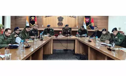 SSP Jammu ने अपराध और सुरक्षा की स्थिति की समीक्षा की