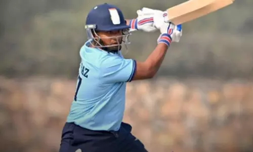 Sarfaraz Khan ने किसी भारतीय द्वारा सबसे तेज़ लिस्ट ए अर्धशतक बनाया