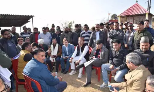 हाउस कमेटी ने उधमपुर में JJM स्कीमों का इंस्पेक्शन किया