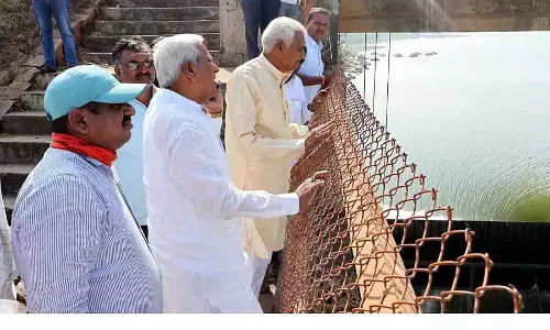 हिप्पारागी बैराज इस गर्मी में एक गेट लगाएं: MLA Siddu Savadi हिप्पारागी बैराज इस गर्मी में एक गेट लगाएं: MLA Siddu Savadi