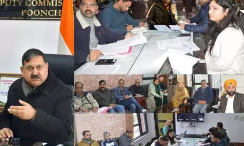 DC Poonch ने नशा विरोधी उपायों की समीक्षा की