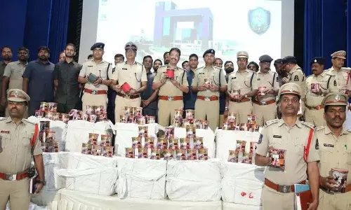 Hyderabad Police ने 1.24 करोड़ रुपये का प्रतिबंधित चीनी मांझा जब्त किया