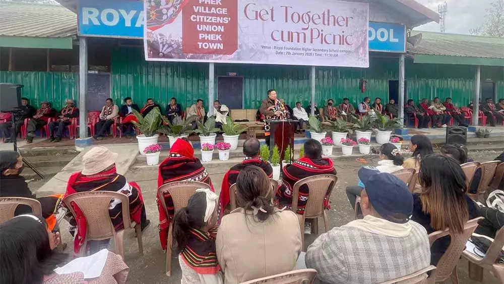 Nagaland : फेक शहर में PVCUPT का मिलन समारोह Nagaland : फेक शहर में PVCUPT का मिलन समारोह