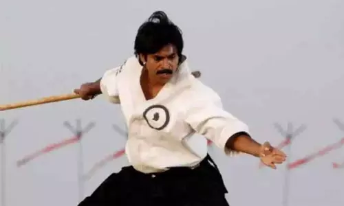 Pawan Kalyan का मार्शल आर्ट अवतार Pawan Kalyan का मार्शल आर्ट अवतार