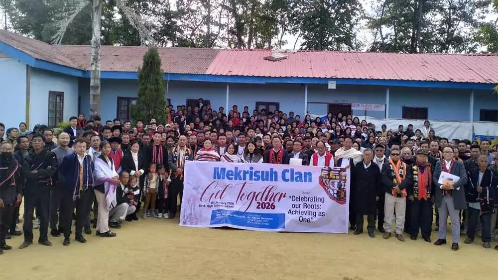 Nagaland : लोसामी गांव में मेकरिसुह कबीले का मिलन समारोह 2026 Nagaland : लोसामी गांव में मेकरिसुह कबीले का मिलन समारोह 2026