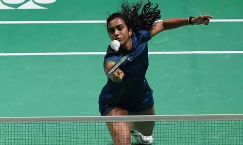 Sindhu, सात्विक की जोड़ी क्वार्टर फाइनल में पहुंची; लक्ष्य सेन बाहर Sindhu, सात्विक की जोड़ी क्वार्टर फाइनल में पहुंची; लक्ष्य सेन बाहर