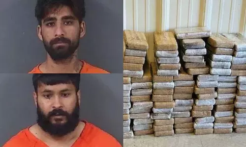 US में दो भारतीय ट्रक ड्राइवर 7 मिलियन डॉलर की कोकीन के साथ गिरफ्तार US में दो भारतीय ट्रक ड्राइवर 7 मिलियन डॉलर की कोकीन के साथ गिरफ्तार