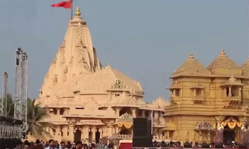 सोमनाथ स्वाभिमान पर्व: Somnath Temple में 72 घंटे का नॉन-स्टॉप ओंकार जाप शुरू