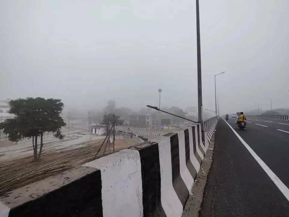 Bhubaneswar में 1952 के बाद से जनवरी की चौथी सबसे ठंडी रात दर्ज की गई Bhubaneswar में 1952 के बाद से जनवरी की चौथी सबसे ठंडी रात दर्ज की गई