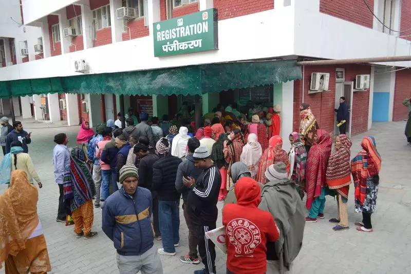 Karnal सिविल अस्पताल में ई-उपचार पोर्टल में तकनीकी खराबी से अफरा-तफरी मच गई Karnal सिविल अस्पताल में ई-उपचार पोर्टल में तकनीकी खराबी से अफरा-तफरी मच गई