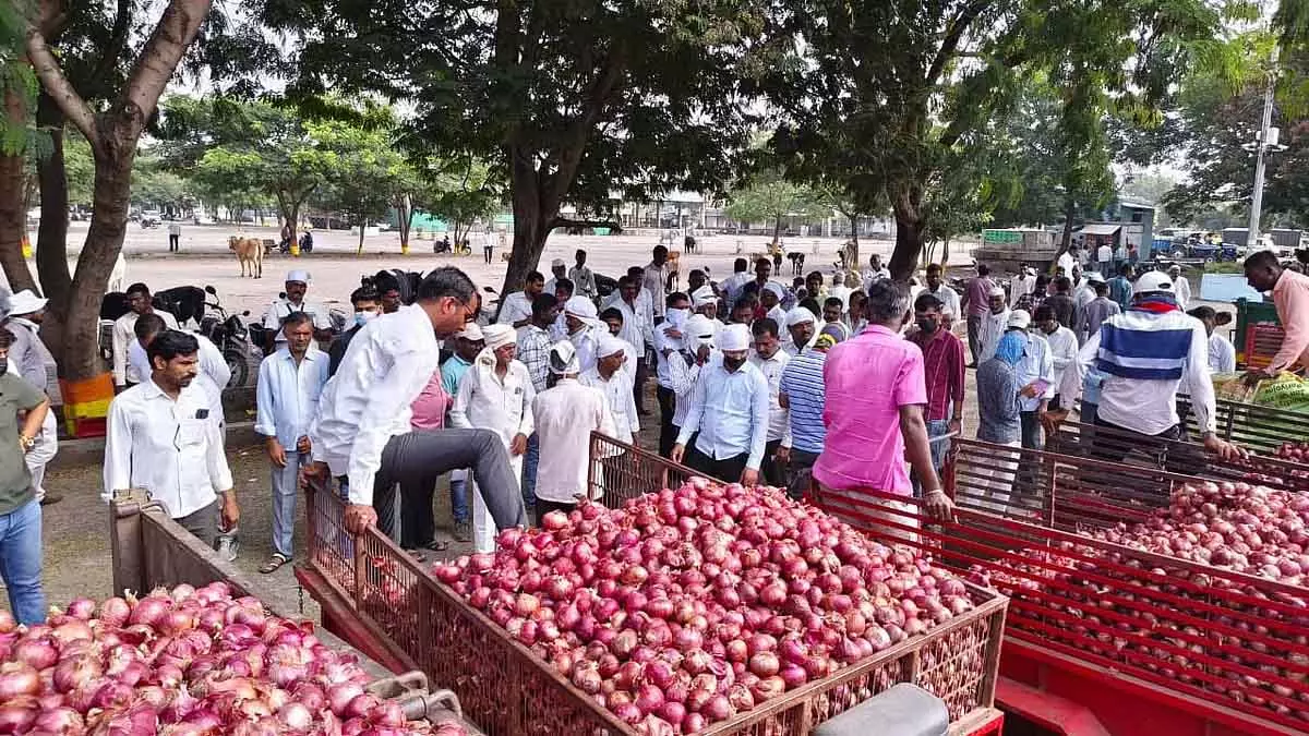 Bangladesh ने भारत से प्याज का इंपोर्ट रोक दिया, जिससे प्याज की कीमतों में भारी गिरावट आई Bangladesh ने भारत से प्याज का इंपोर्ट रोक दिया, जिससे प्याज की कीमतों में भारी गिरावट आई