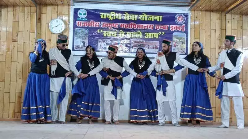 चंबा गवर्नमेंट कॉलेज में NSS कैंप खत्म हुआ चंबा गवर्नमेंट कॉलेज में NSS कैंप खत्म हुआ