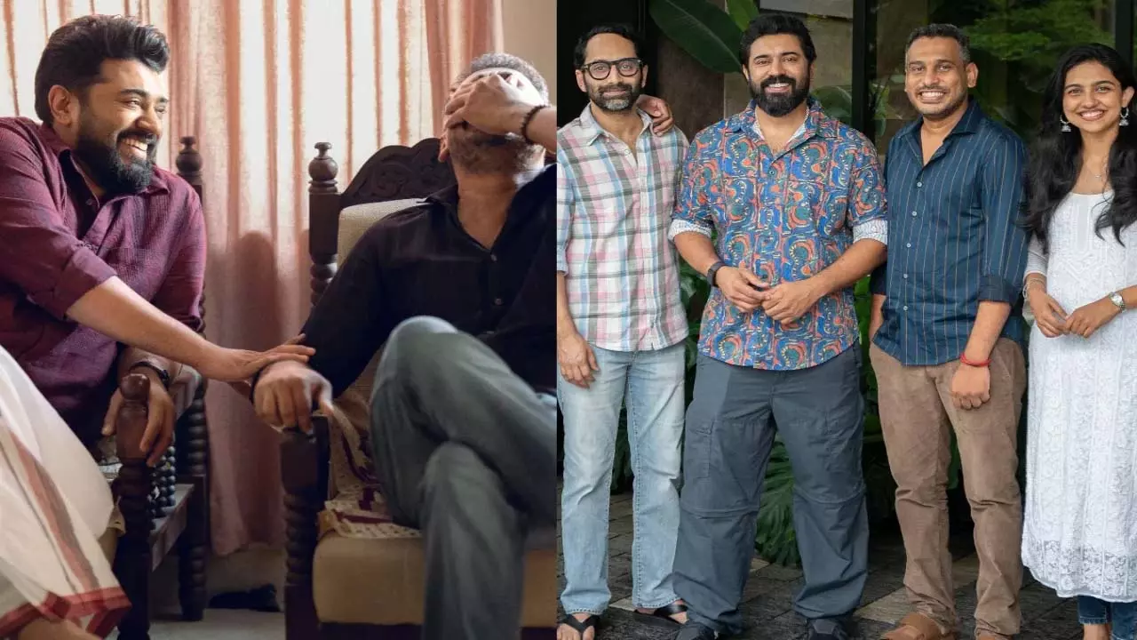Nivin Pauly ममिथा बैजू के साथ बेथलहम कुडुम्बा यूनिट में शामिल हुए Nivin Pauly ममिथा बैजू के साथ बेथलहम कुडुम्बा यूनिट में शामिल हुए