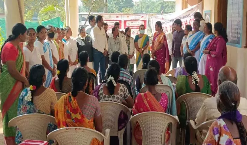 TB मुक्त भारत अभियान के तहत टीबी स्क्रीनिंग कैंप का आयोजन TB मुक्त भारत अभियान के तहत टीबी स्क्रीनिंग कैंप का आयोजन