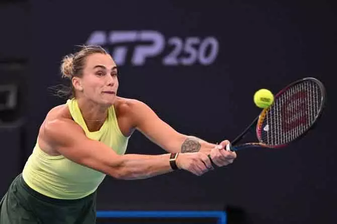 सेहत के लिए सबालेंका का WTA टूर से ब्रेक सेहत के लिए सबालेंका का WTA टूर से ब्रेक