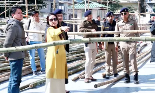 NAMCHI: नामची डीसी ने माघी संक्रांति मेला 2026 के लिए आपदा तैयारियों की समीक्षा NAMCHI: नामची डीसी ने माघी संक्रांति मेला 2026 के लिए आपदा तैयारियों की समीक्षा