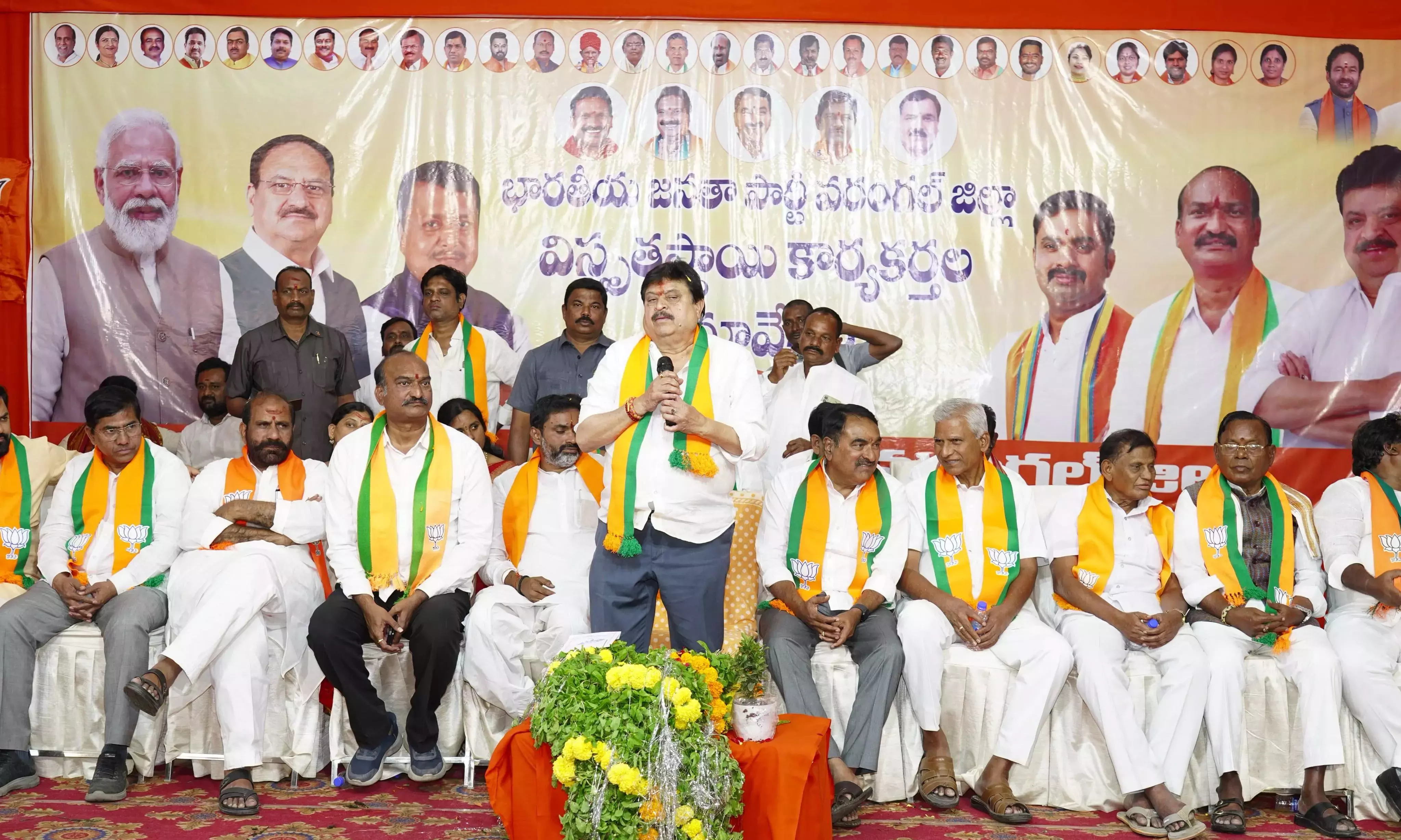Telangana: रामचंद्र: बीजेपी अकेले नगर निगम चुनाव लड़ेगी