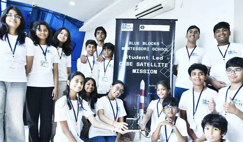 Hyderabad: स्कूली छात्रों ने ISRO के PSLV-C62 पर क्यूबसैट के साथ इतिहास रचा Hyderabad: स्कूली छात्रों ने ISRO के PSLV-C62 पर क्यूबसैट के साथ इतिहास रचा