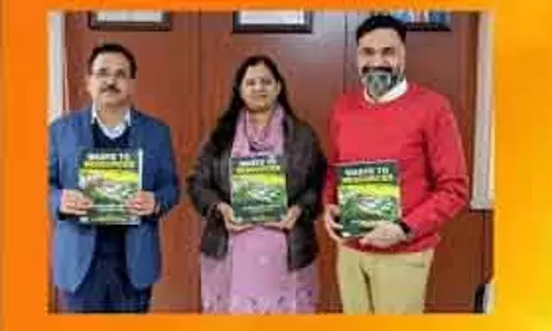 Sirsa यूनिवर्सिटी ने कचरे को संसाधन में बदलने पर किताब जारी की