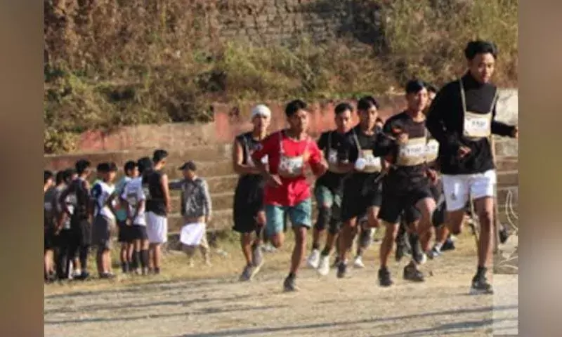 Nagaland में पुलिस भर्ती रैली का दूसरा दिन Nagaland में पुलिस भर्ती रैली का दूसरा दिन