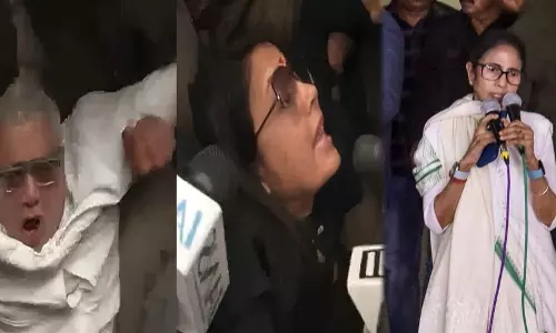 New Delhi: TMC सांसदों का ED विरोध प्रदर्शन, पुलिस ने संभाला मामला New Delhi: TMC सांसदों का ED विरोध प्रदर्शन, पुलिस ने संभाला मामला