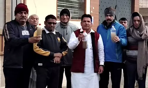 Rohtak , झज्जर के लोगों ने गंदे पानी की सप्लाई पर रोना रोया Rohtak , झज्जर के लोगों ने गंदे पानी की सप्लाई पर रोना रोया