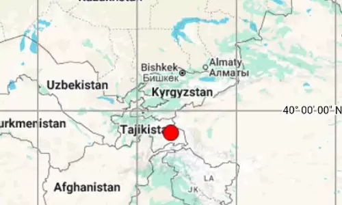 ताजिकिस्तान में भूकंप, Kashmir में भी झटके महसूस किए गए ताजिकिस्तान में भूकंप, Kashmir में भी झटके महसूस किए गए