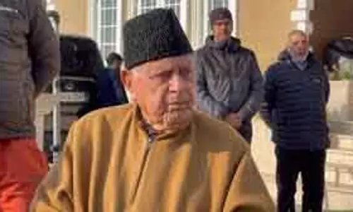 Dr. Farooq  ने रिटायर्ड एसपी हाजी मुहम्मद रमजान के परिवार से मुलाकात की