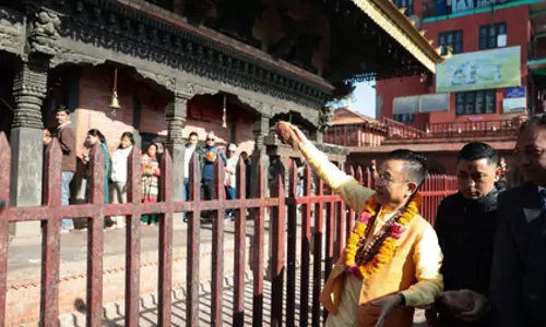 सिक्किम CM ने नेपाल यात्रा पर की भारत के लिए मंगलकामना