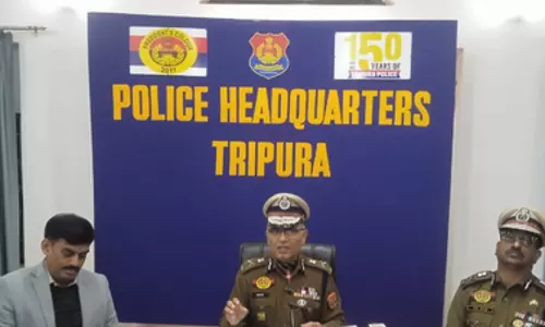 त्रिपुरा में सजा की दर सबसे ज़्यादा, DGP अनुराग का खुलासा त्रिपुरा में सजा की दर सबसे ज़्यादा, DGP अनुराग का खुलासा