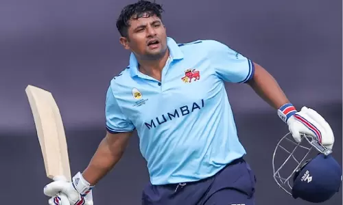 Sarfaraz Khan ने लिस्ट ए में किसी भारतीय द्वारा सबसे तेज अर्धशतक बनाया