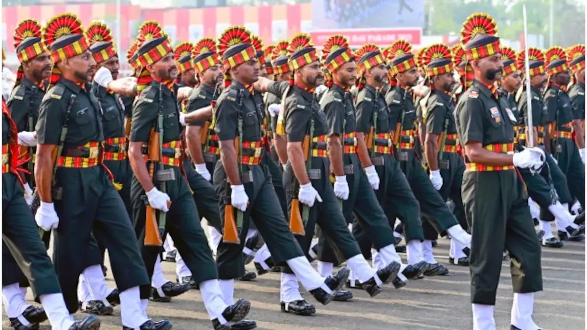 Jaipur: जयपुर में पहली फुल ड्रेस रिहर्सल, सेना दिवस परेड की तैयारी जारी