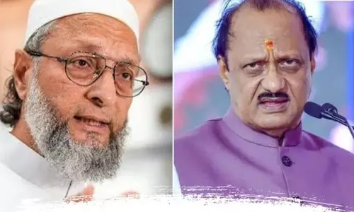 Owaisi ने अजित पवार पर हमला किया: हिजाब में एक महिला PM बन सकती Owaisi ने अजित पवार पर हमला किया: हिजाब में एक महिला PM बन सकती