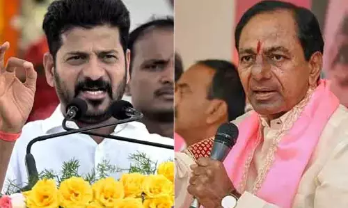 नई परंपरा: Telangana सीएम का विपक्ष के नेता के प्रति स्पेशल जेस्चर नई परंपरा: Telangana सीएम का विपक्ष के नेता के प्रति स्पेशल जेस्चर