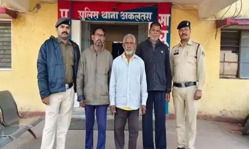 भूमि अधिग्रहण मुआवजे में 24 लाख की धोखाधड़ी, 5 फरार आरोपी गिरफ्तार