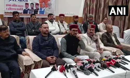 अनुराग ठाकुर ने कांग्रेस पर MNREGA में रोजगार का आंकड़ा छिपाने का आरोप लगाया, VB G-RAM-G योजना पर दिया जोर