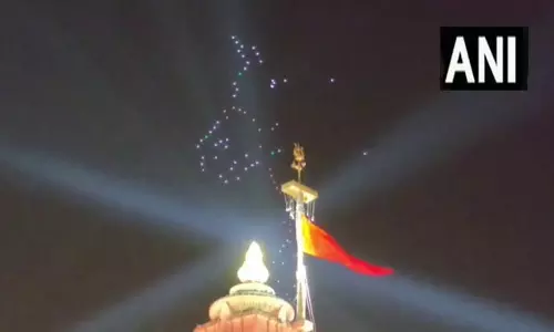 सोमनाथ स्वाभिमान पर्व से पहले गिर सोमनाथ में भव्य ड्रोन शो सोमनाथ स्वाभिमान पर्व से पहले गिर सोमनाथ में भव्य ड्रोन शो