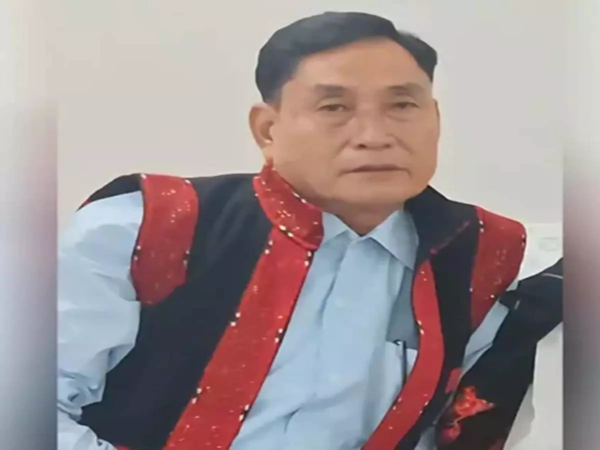 ITANAGAR: राज्य जेडी(एस) अध्यक्ष रोकोम अपांग का निधन हो गया ITANAGAR: राज्य जेडी(एस) अध्यक्ष रोकोम अपांग का निधन हो गया